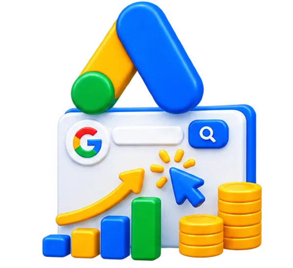 Google Ads and PPC advertising services icon
