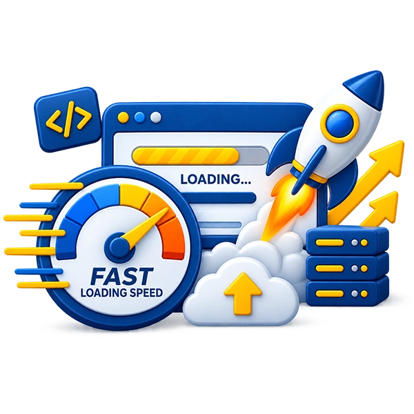 Fast Loading Speed Icon